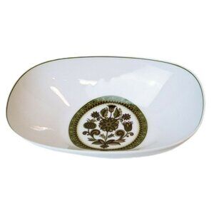 Noritake September Song 10" Cook 'n Serve Oval Serving Bowl 2048 Floral Footed